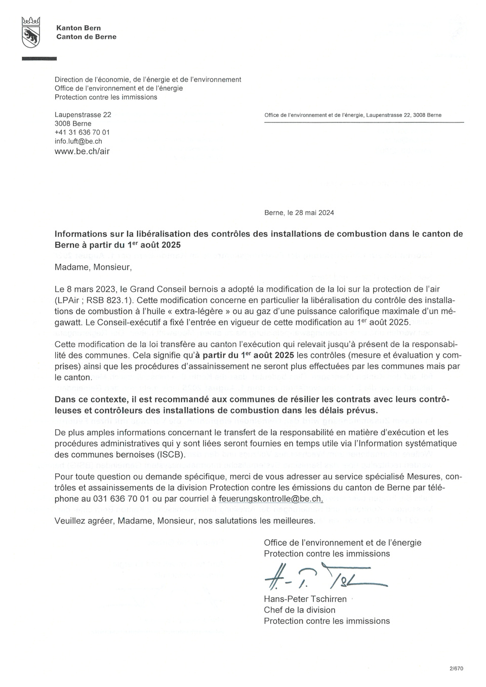 Libéralisaton des contrôles et installations Libéralisaton des contrôles et installations